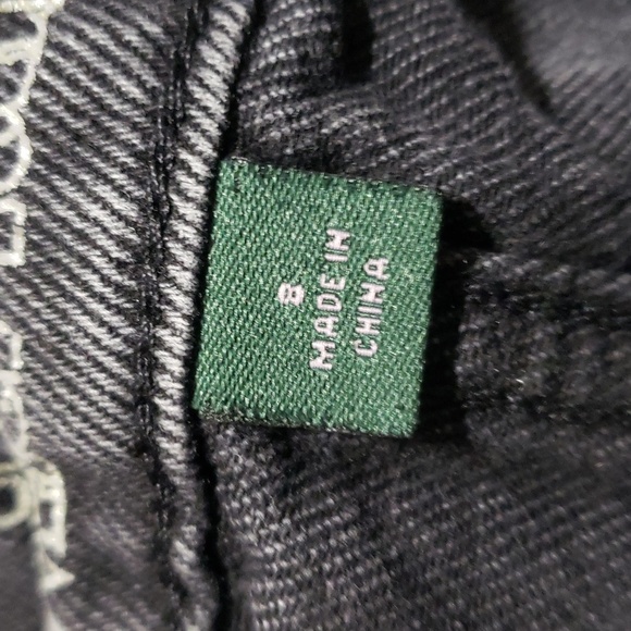 wild fable high-waisted ripped shorts size 8 - Picture 4 of 4